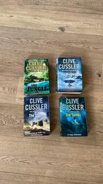 4x Clive Cussler Engelstalig: The Storm Jungle Kingdom Tombs, Gelezen, Clive Cussler, Ophalen of Verzenden