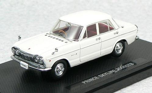 Prince Skyline 2000GTB van Ebbro 1/43 44236 wit, Hobby en Vrije tijd, Modelauto's | 1:43, Nieuw, Auto, Overige merken, Ophalen of Verzenden