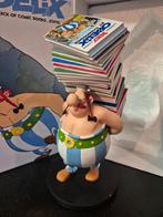 Obelix beeld met stapel stripboeken, Ophalen of Verzenden, Nieuw