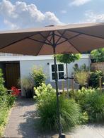 parasol taupe 300cm NIEUW, Tuin en Terras, Parasols, Ophalen, Kantelbaar, Nieuw, 2 tot 3 meter