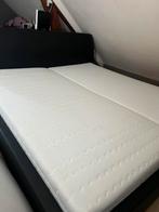 Boxspring met lattebodem180x200, Tweepersoons, Ophalen of Verzenden, Zo goed als nieuw, 180 cm