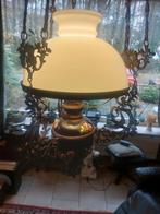 Oude olie lamp met glas voor olielamp, Antiek en Kunst, Antiek | Lampen, Ophalen of Verzenden