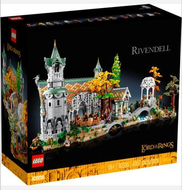Lego Icons 10316 THE LORD OF THE RINGS: RIVENDELL - Nieuw beschikbaar voor biedingen