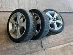1set Saabvelgen met winterbanden 17 inch., Auto-onderdelen, Ophalen, Gebruikt, Banden en Velgen, 17 inch