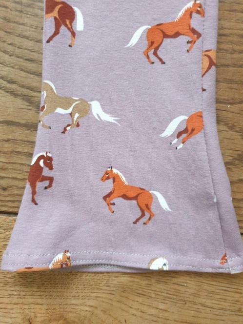 Leuke flared broek paard maat 110/116 nieuw, Kinderen en Baby's, Kinderkleding | Maat 110, Zo goed als nieuw, Meisje, Broek, Ophalen of Verzenden