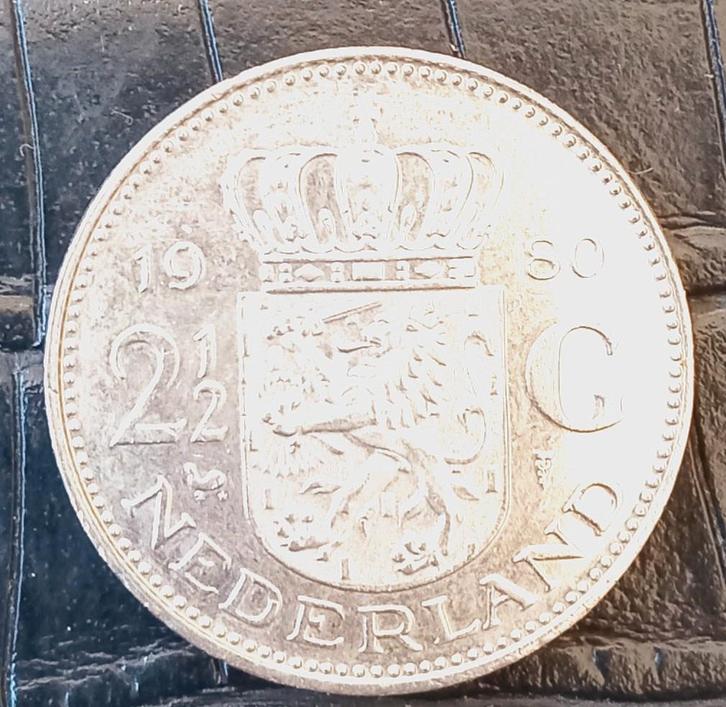 Rijksdaalder Unie van Utrecht 1979, Postzegels en Munten, Munten | Nederland, 2½ gulden, Koningin Juliana, Ophalen of Verzenden
