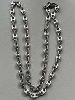 Zilveren collier Koffieboontjes, Verzenden, Zo goed als nieuw, Zilver