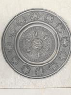 Zwaar tinnen wandbord, Antiek en Kunst, Antiek | Tin, Ophalen