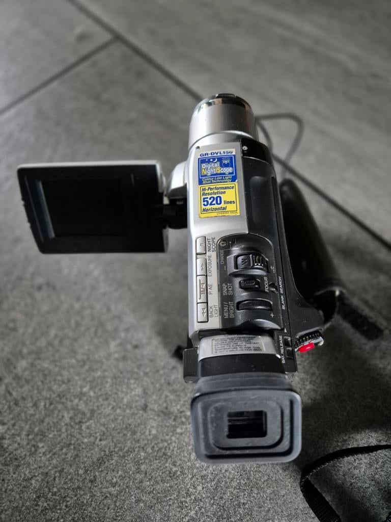 Jvc OUDE digitale videocamera! Leuk voor de liefhebber!, Audio, Tv en Foto, Videocamera's Digitaal, Ophalen, JVC, 20x of meer