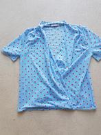 Transparant polkadot shirtje (S- M), Kleding | Dames, Ophalen of Verzenden, Zo goed als nieuw, Rood