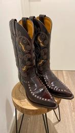 Sendra boots cowboylaarzen mt 41 bruin bordeauxrood incl ver, Sendra, Overige kleuren, Verzenden, Boots