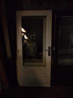 buitendeur met dubbelglas 93/83x211,5 en 88 x 201 en 211, Doe-het-zelf en Verbouw, Deuren en Horren, Ophalen, Gebruikt, 80 tot 100 cm