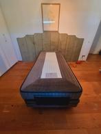 Serta Boxspring 1p – Elektrisch, 2023, als nieuw + hoofdbord, Ophalen, Tweepersoons, Zo goed als nieuw, 180 cm