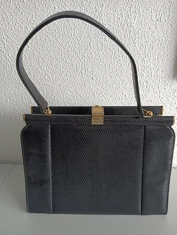 damestas van croco leer - blauw beschikbaar voor biedingen