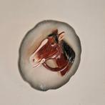 50's muurvaasje met paard bloemen vaasje fifties, Ophalen of Verzenden