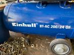 Einhell compressor, z.g.a.n. type BT-AC 200/24, Ophalen, Mobiel, 10 bar of meer, Zo goed als nieuw