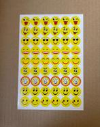 Smiley schoolboeken dagboek/junk journal stickers, Hobby en Vrije tijd, Stickers en Plaatjes, Verzenden, Nieuw, Meerdere stickers