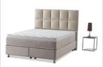 NIEUW boxspring met opbergruimte 140x200, Huis en Inrichting, Slaapkamer | Boxsprings, Ophalen, Crème, 140 cm, 200 cm