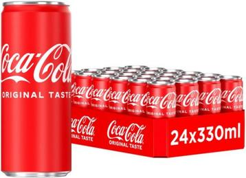 Coca Cola Trays 4x24 blikjes (DEENS) 330ML beschikbaar voor biedingen