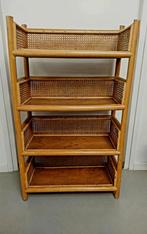 Vintage Rotan/Bamboe Kastje, Ophalen, Gebruikt