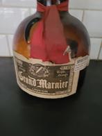 Vintage grote lege fles Grand Marnier mancave, Verzamelen, Glas en Borrelglaasjes, Heikant 21 Kaatsheuvel, Gebruikt, Overige typen