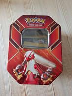 Pokemon Blaziken Tin - Fist of Foces, Ophalen, Zo goed als nieuw, Overige typen