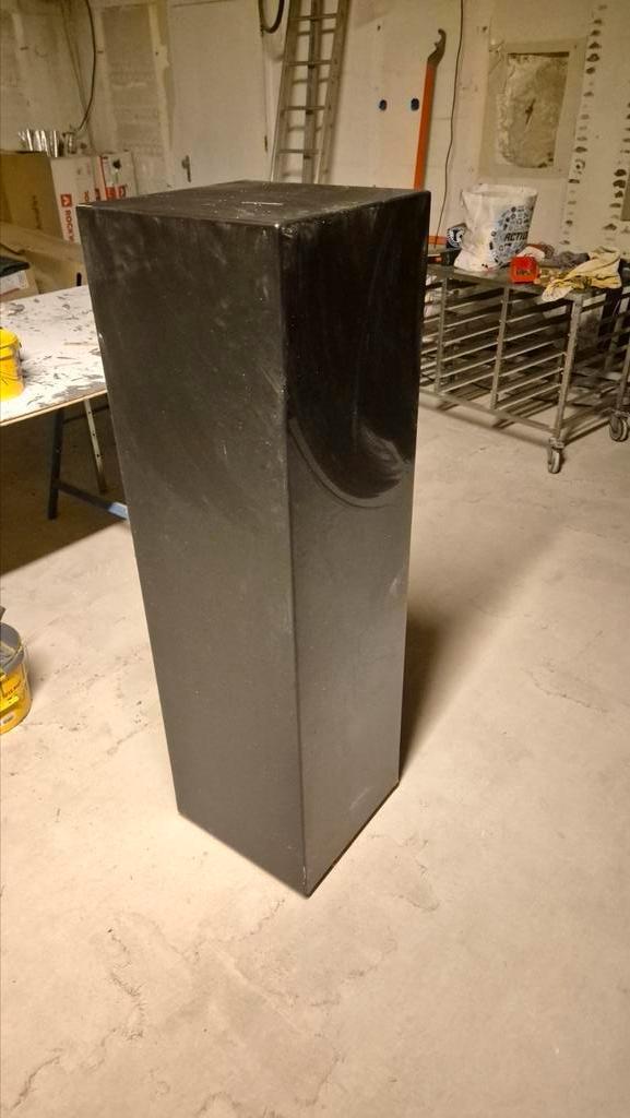 Houten zuil / pilaar op wieltjes 9 stuks, Huis en Inrichting, Woonaccessoires | Zuilen en Pilaren, Gebruikt, Ophalen