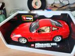 bburago Ferrari 550 Maranello 1996 1/18, Ophalen of Verzenden, Zo goed als nieuw, Auto, Bburago