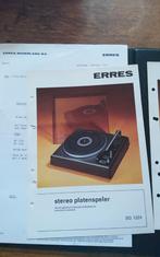 Erres sg1222/sg1224 folders en prijslijst, Ophalen of Verzenden, Gebruikt, 100 cm of meer, Philips