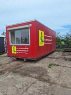 directiekeet op containerslede, Ophalen