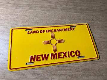 Metalen Wandbordje Land of Enchantment New Mexico beschikbaar voor biedingen
