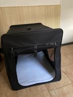 Hondenbench inklapbaar met kussen en draagtas 79x56x60 zgan, Dieren en Toebehoren, Hondenbenches, Ophalen, Zo goed als nieuw