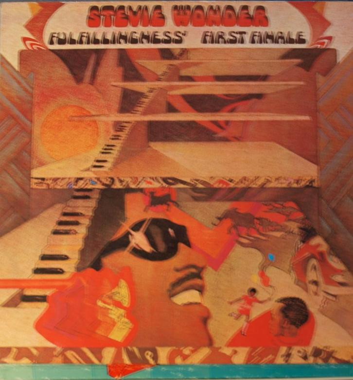 LP - Stevie Wonder - Fulfillinghess’ First Finale - Gaaf, Cd's en Dvd's, Vinyl | R&B en Soul, Zo goed als nieuw, 1960 tot 1980