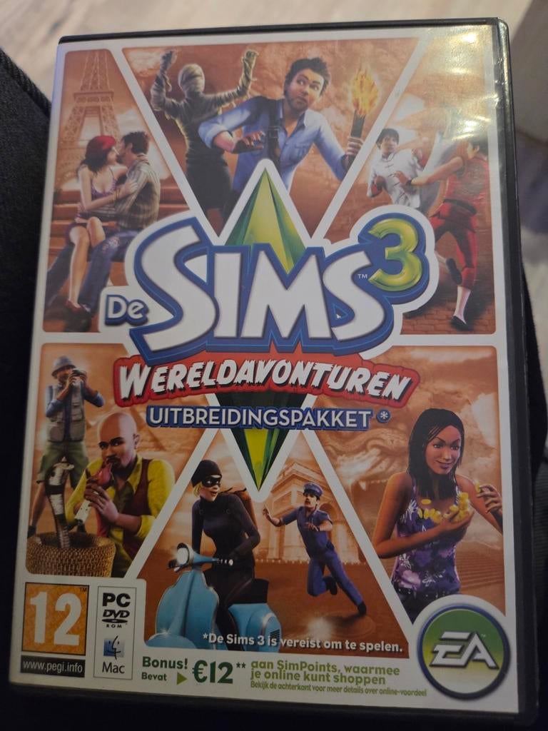 PC spel De Sims 3 - Wereldavonturen, Spelcomputers en Games, Games | Pc, Verzenden, 1 speler, Zo goed als nieuw, Vanaf 12 jaar