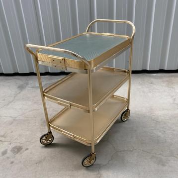 Vintage Sylvan Kaymet Trolley Warmhoudplaat en los dienblad beschikbaar voor biedingen