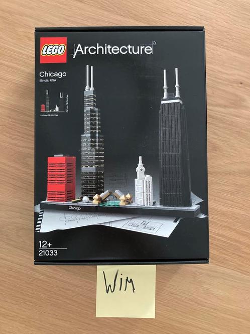 Te koop: Set 21033 Lego Architecture Skyline - Chicago, Kinderen en Baby's, Speelgoed | Duplo en Lego, Nieuw, Lego, Complete set