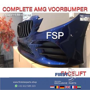 W205 C205 FACELIFT AMG VOORBUMPER Mercedes C Klasse 2018-202 beschikbaar voor biedingen