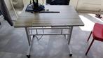 adjustable height computer table / computertafel - pickup yo, Huis en Inrichting, Bureaus, Ophalen, In hoogte verstelbaar, Gebruikt