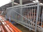 Schuifpoort, doorgang 3m, 1.65m hoog, Tuin en Terras, Ophalen, Gebruikt, IJzer, Spijlenhekwerk