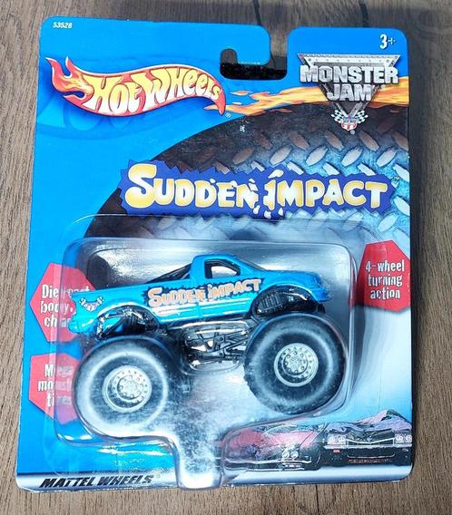 Hot Wheels Monster Jam SUDDEN IMPACT 2001 1/64, Hobby en Vrije tijd, Modelauto's | Overige schalen, Nieuw, Auto, Ophalen of Verzenden
