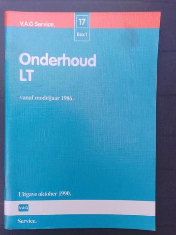 Werkplaatsboek Volkswagen LT type 1 1986 - 96 onderhoudswerk beschikbaar voor biedingen