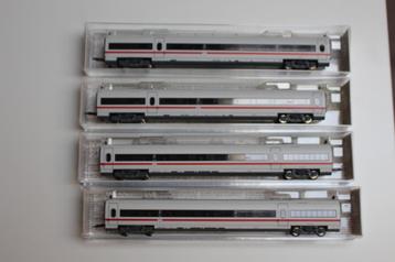 4 Fleischmann tussenrijtuigen ICE OBB  beschikbaar voor biedingen