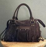 Nieuwe dames tas vintage bruin premium suède, Bruin, Nieuw, 8226TB, Lelystad, Handtas