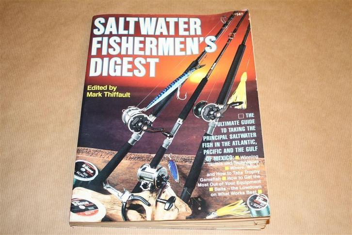 Saltwater fishermen's digest., Boeken, Sportboeken, Gelezen, Watersport en Hengelsport, Ophalen of Verzenden