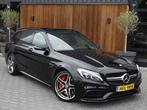 Mercedes-Benz C-Klasse Estate AMG 63 S V8 BI-Turbo 510PK C63, Auto's, Gebruikt, 1811 kg, Met garantie (alle), Zwart