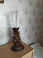 Hout bloemvaas, Antiek en Kunst, Ophalen of Verzenden