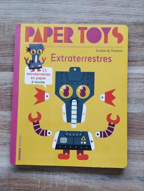 Papertoys Extraterrestres - Loulou & Tummie, Kinderen en Baby's, Speelgoed | Educatief en Creatief, Zo goed als nieuw, Ophalen of Verzenden