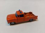 Dodge D100 pickup Majorette in oranje 3 inch Made in France, Ophalen of Verzenden, Gebruikt, Auto