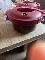 Tupperware Micro Pressure Cooker, Huis en Inrichting, Keuken | Tupperware, Ophalen of Verzenden, Gebruikt, Rood, Bak of Kom