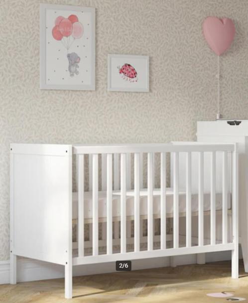 IKEA Baby / Toddler Bed (Including Mattress & Bedding), Kinderen en Baby's, Kinderkamer | Bedden, Zo goed als nieuw, Minder dan 140 cm